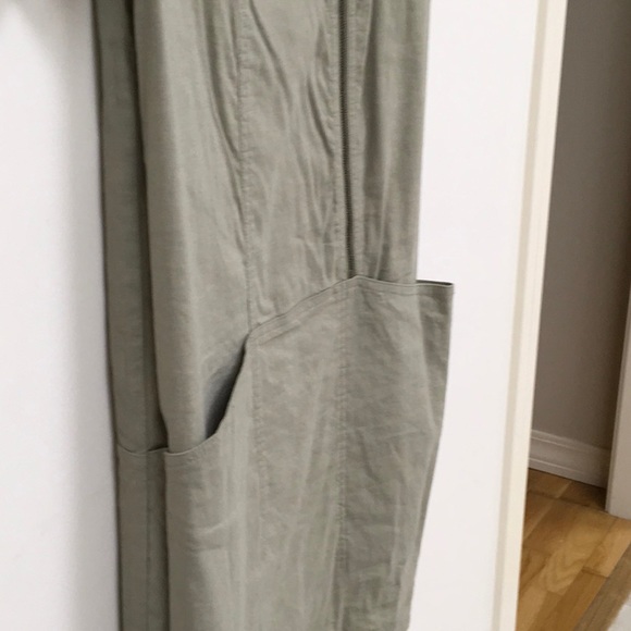 Used Theory Summer Linen Dress Sz2 - Picture 3 of 3